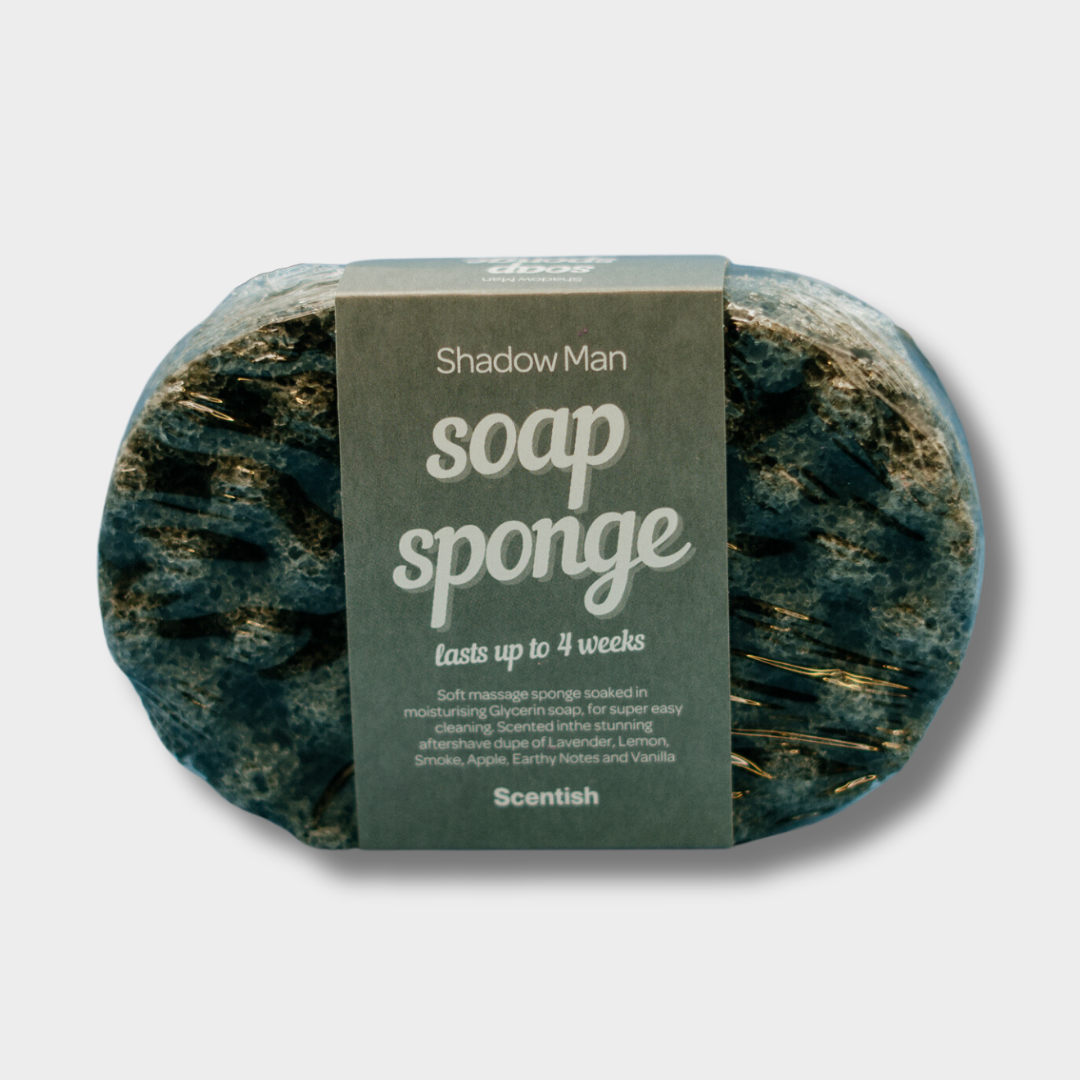 Shadow Man Soap Sponge