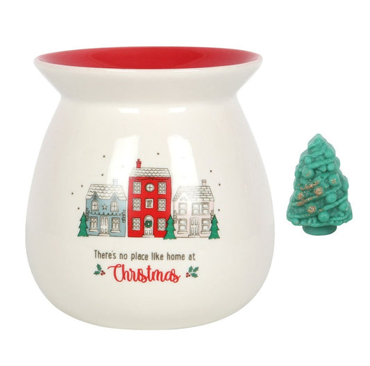 No Place Like Home Ceramic Wax Melt Burner Gift Set